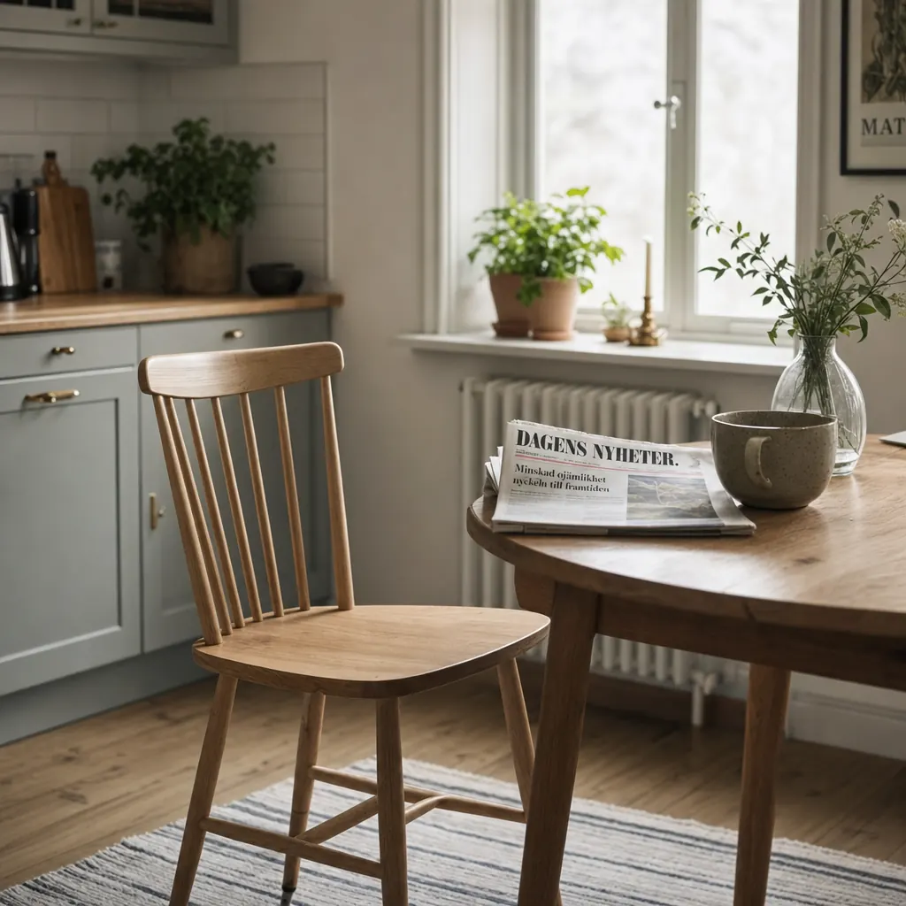 Tom villa under vinter med snö på taket, exempel på hus under dödsboskede med tillsynskrav