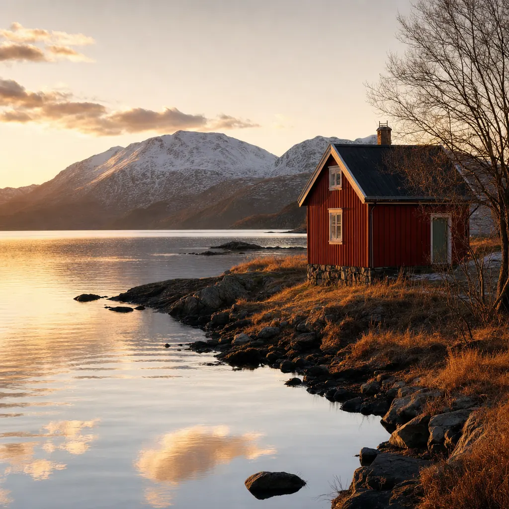 Norsk-svensk villa med rött tegeltak — exempel på fastighet som omfattas av Gjensidiges villaförsäkring i Sverige